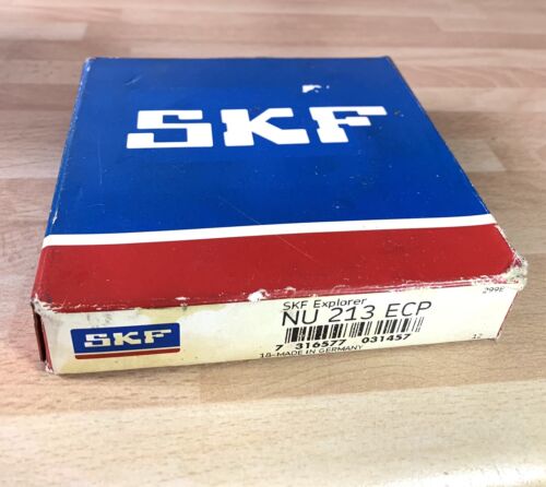 1x SKF Explorer NU 213 ECP = E-TVP2 Zylinderrollenlager 65x120x23 mm Kugellager