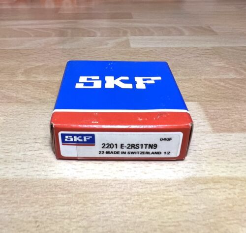 1x SKF 2201 E-2RS1TN9 Pendelkugellager 12x32x14 mm Kugellager