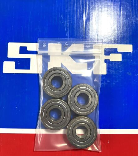 4x SKF 6201-2Z Rillenkugellager 12x32x10 mm 6201 2Z ZZ Kugellager