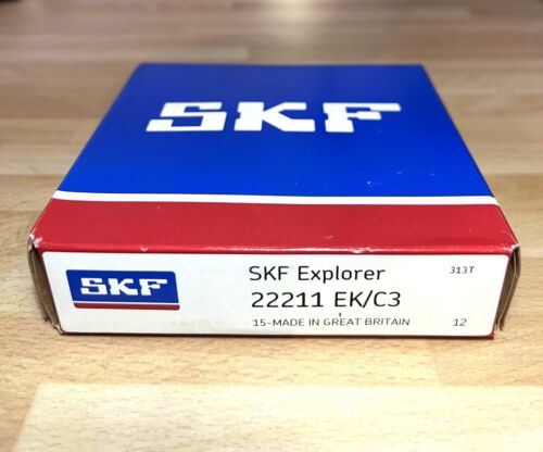 1x SKF Explorer 22211 EK/C3 Pendelrollenlager 55x100x25 mm Kugellager