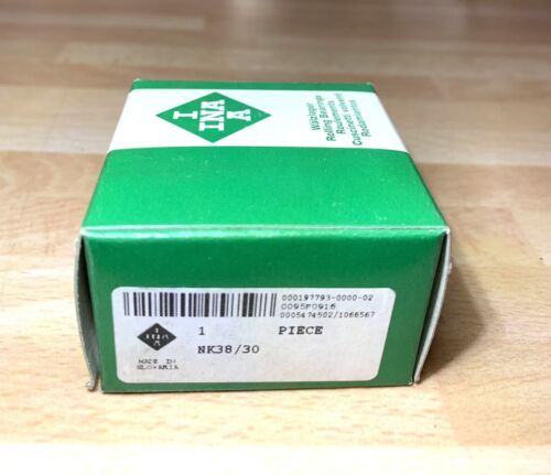 1x INA NK38/30 Nadellager 38x48x30 mm Kugellager ohne Innenring NK 38 30