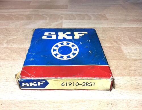 1x SKF 61910 2RS1 Rillenkugellager 50x72x12 mm Kugellager