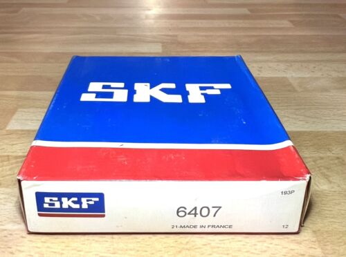 1x SKF 6407 Rillenkugellager 35x100x25 mm OVP Kugellager