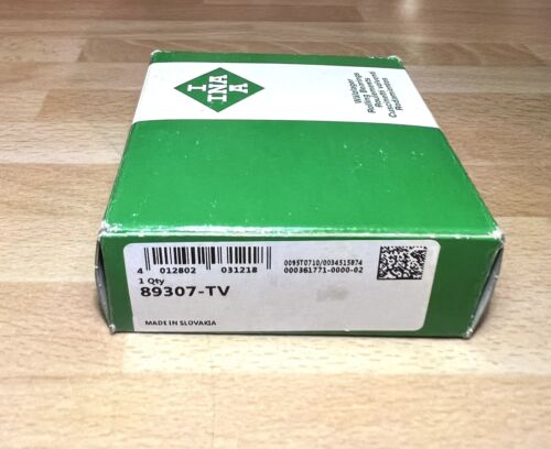 1x INA 89307-TV Axial-Zylinderrollenlager 35x68x20 mm 89307 TV Kugellager