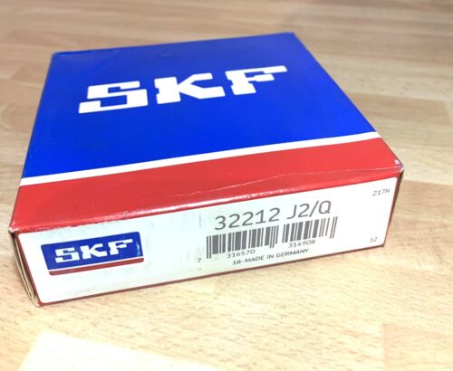 1x SKF 32212 J2/Q Kegelrollenlager 60x110x29,75 mm Kugellager