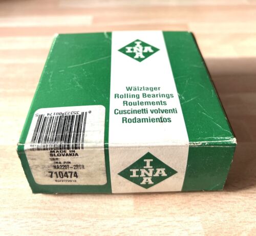 1x INA NA2207-2RS-A Stützrolle 35x72x23 mm NA 2207 2RS A Kugellager