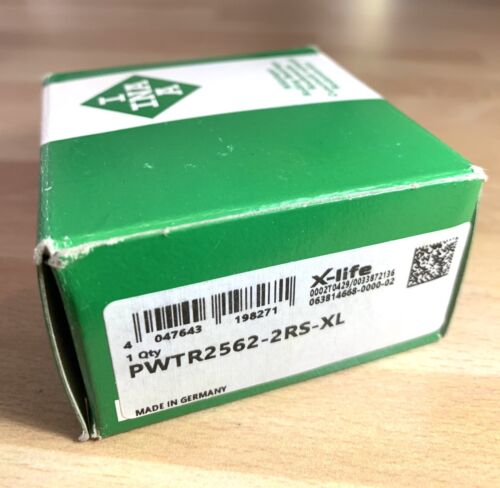 1x INA PWTR2562-2RS-XL Stützrolle 25x62x25 mm PWTR 2562 2RS X-Life Kugellager