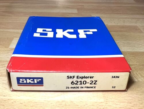 1x SKF Explorer 6210-2Z Rillenkugellager 50x90x20 mm 6210 2Z ZZ Kugellager