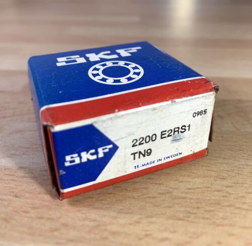 1x SKF 2200 E2RS1TN9 = 2RS TVH Pendelkugellager 10x30x14 mm 2200 E 2RS1 TN9