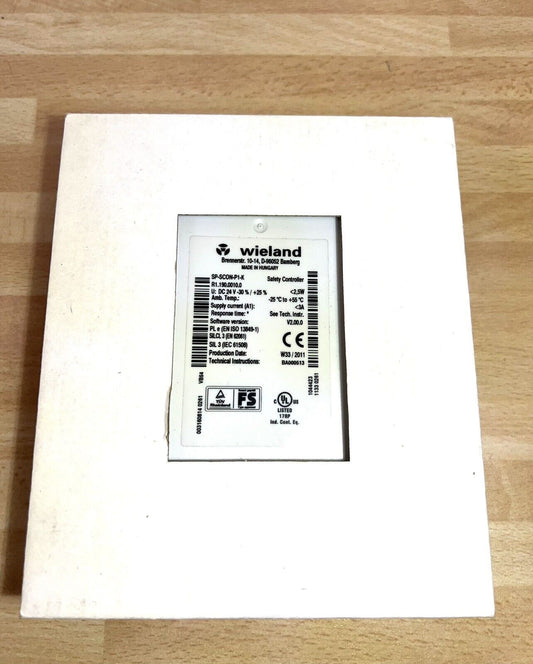 1x Wieland SP-SCON-P1-K Safety Controller R1.190.0010.0