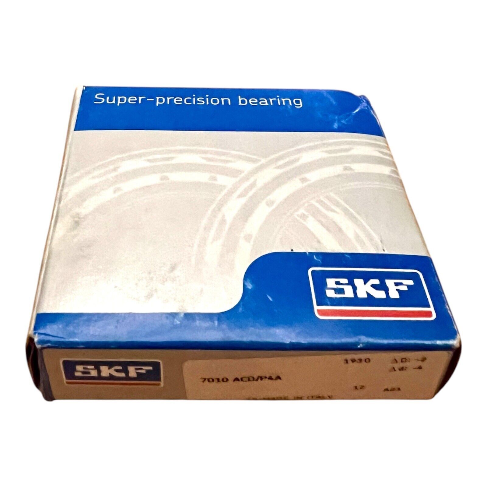 1x SKF 7010 ACD/P4A Spindellager 50x80x16 mm Super-Precision Kugellager