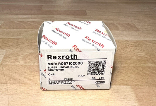 1x Rexroth KBA-O-20 Superkugelbüchsen R067102000 KBA O 20 Bosch Kugellager