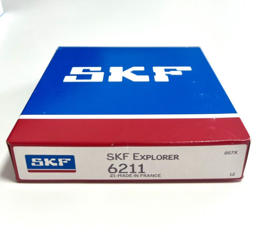 1x SKF Explorer 6211 Rillenkugellager 6211 55x100x21 mm offenes Kugellager