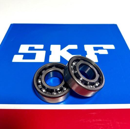 2x SKF 6201 Rillenkugellager 12x32x10 mm offenes Kugellager