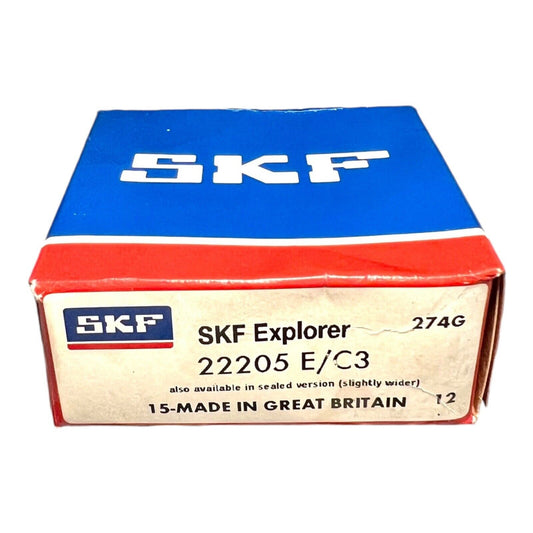 1x SKF Explorer 22205 E/C3 Pendelrollenlager 25x52x18 mm Kugellager