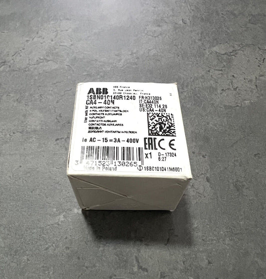 1x ABB CA4-40N Hilfsschalterblock 1SBN010140R1240