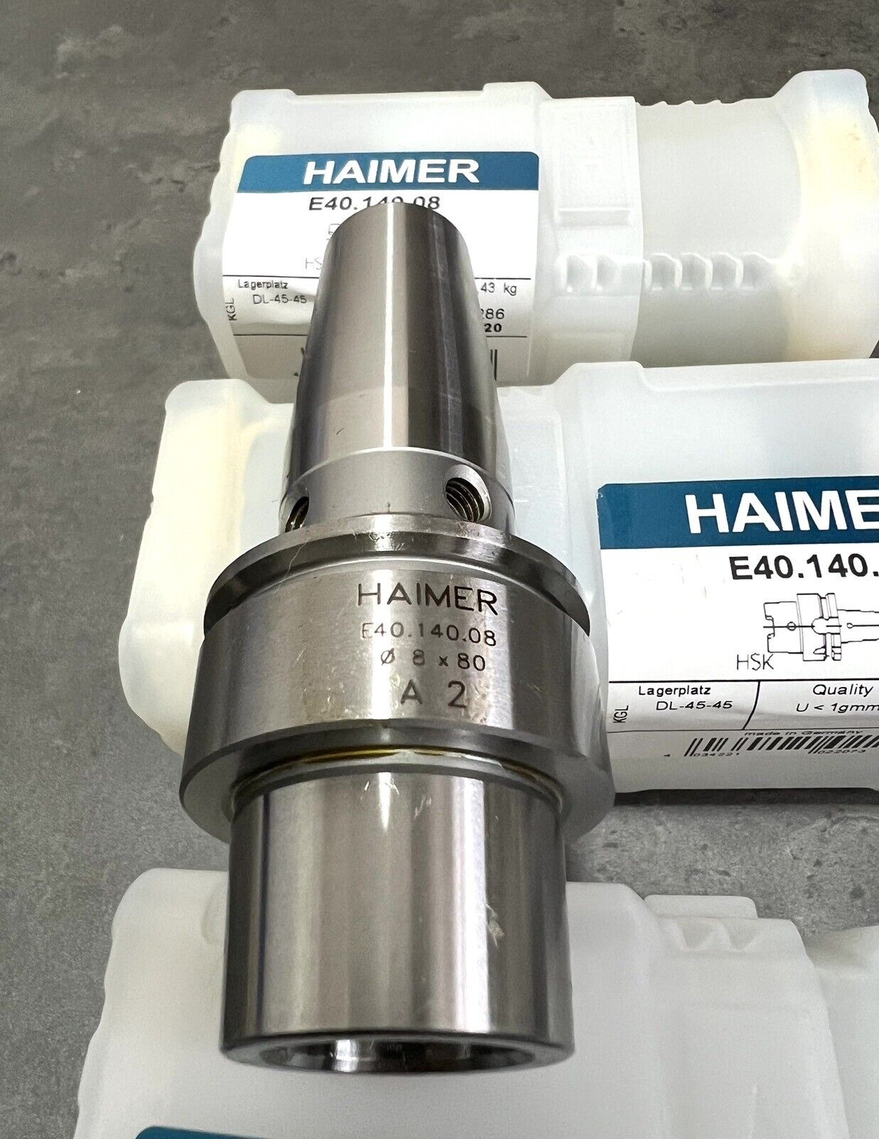 1x HAIMER E40.140.08 HSK- E 40 Spannzangenfutter