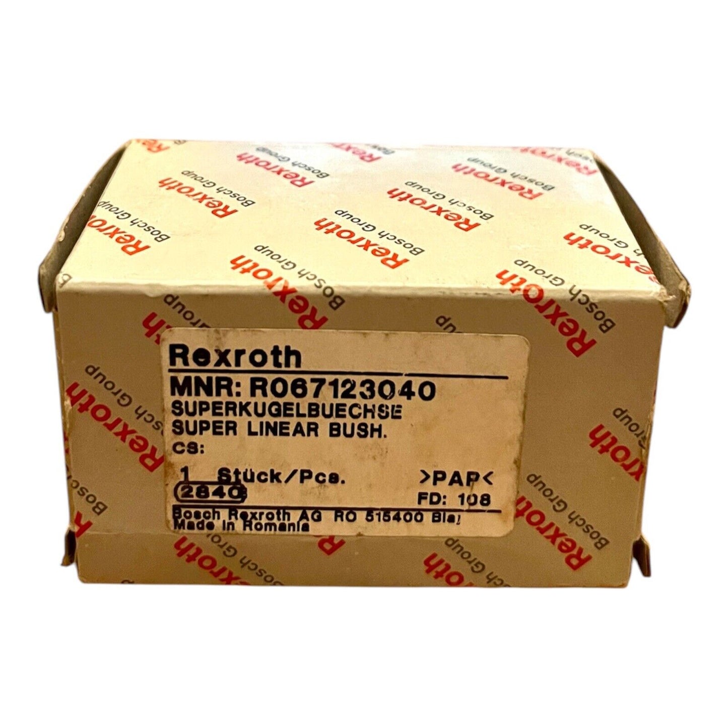 1x Rexroth KBA-O-30-DD Linear-Kugellager R067123040 30x47x52 mm