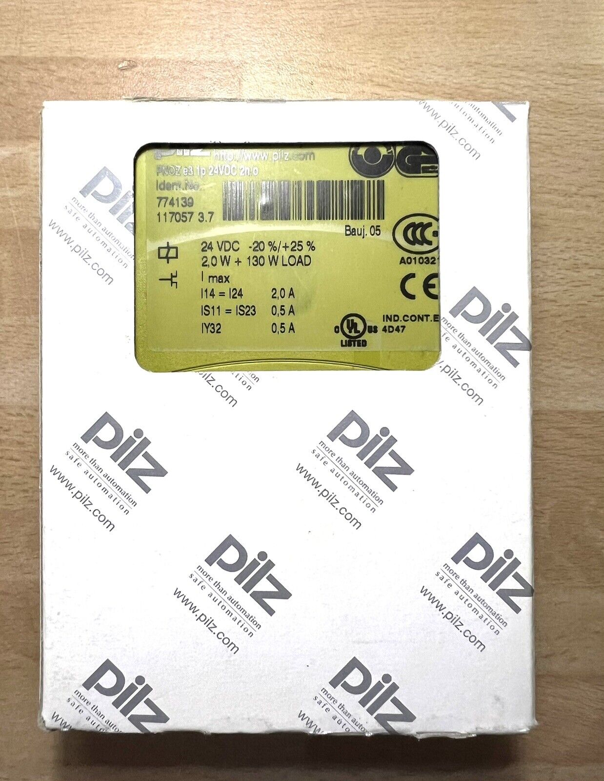 1x PILZ PNOZ e3.1p Sicherheitsrelais No. 774139 / 117057 3.7