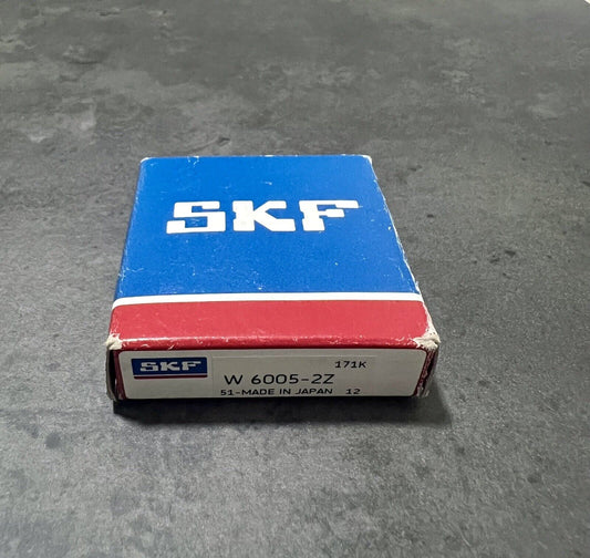 1x SKF W 6005-2Z Rillenkugellager 25x47x12 mm rostarm Kugellager