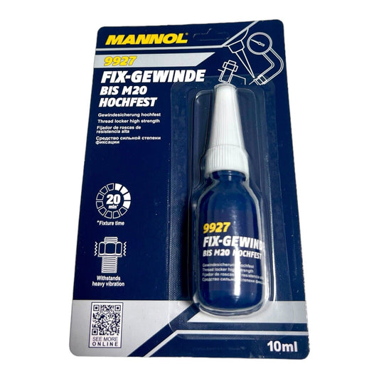 10 ml MANNOL 9927 Schraubensicherung Fix-Gewinde Hochfest Schraubenkleber