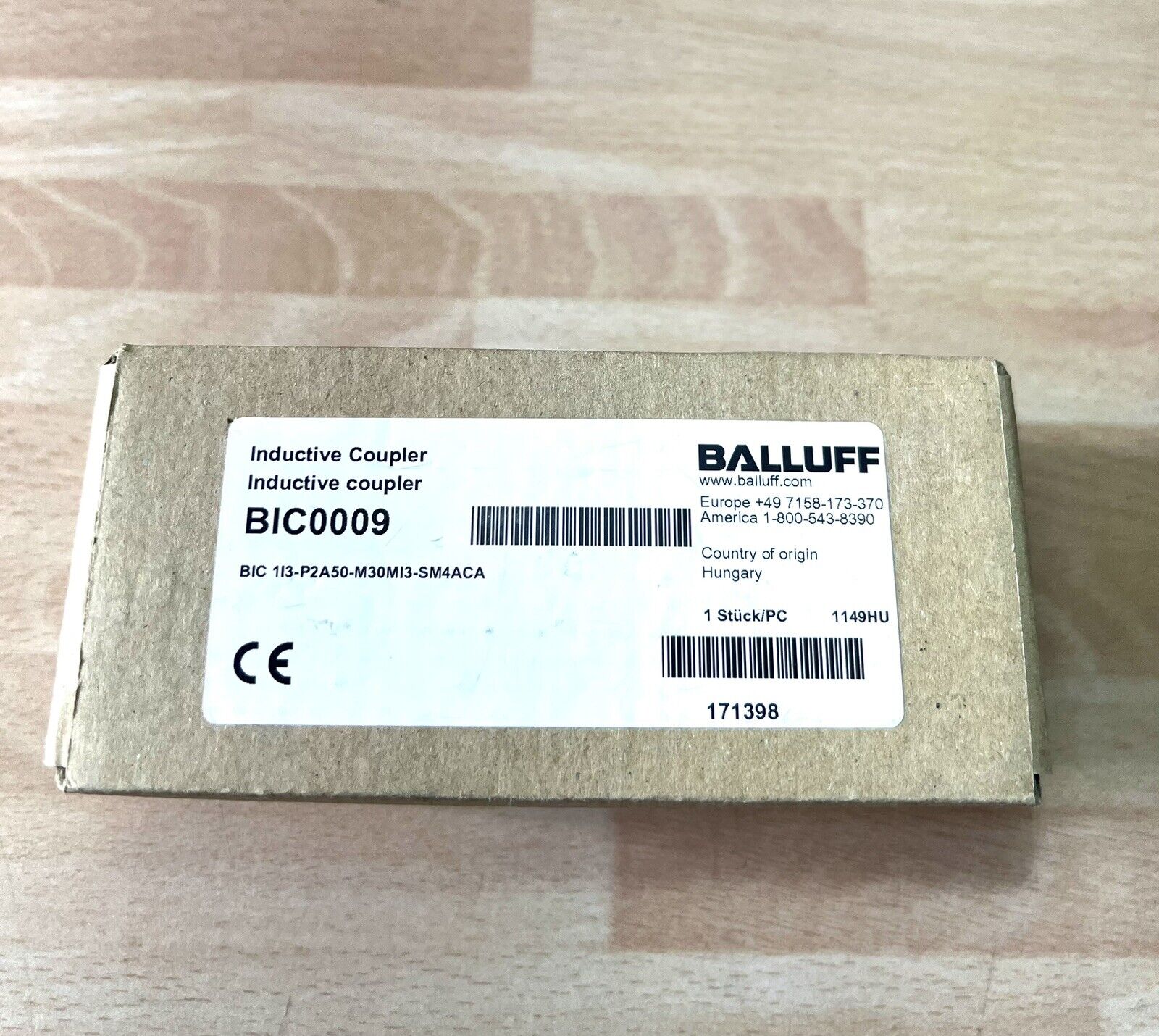 1x Balluff BIC0009 Induktive Koppler Coupler BIC 1I3-P2A50-M30MI3-SM4ACA