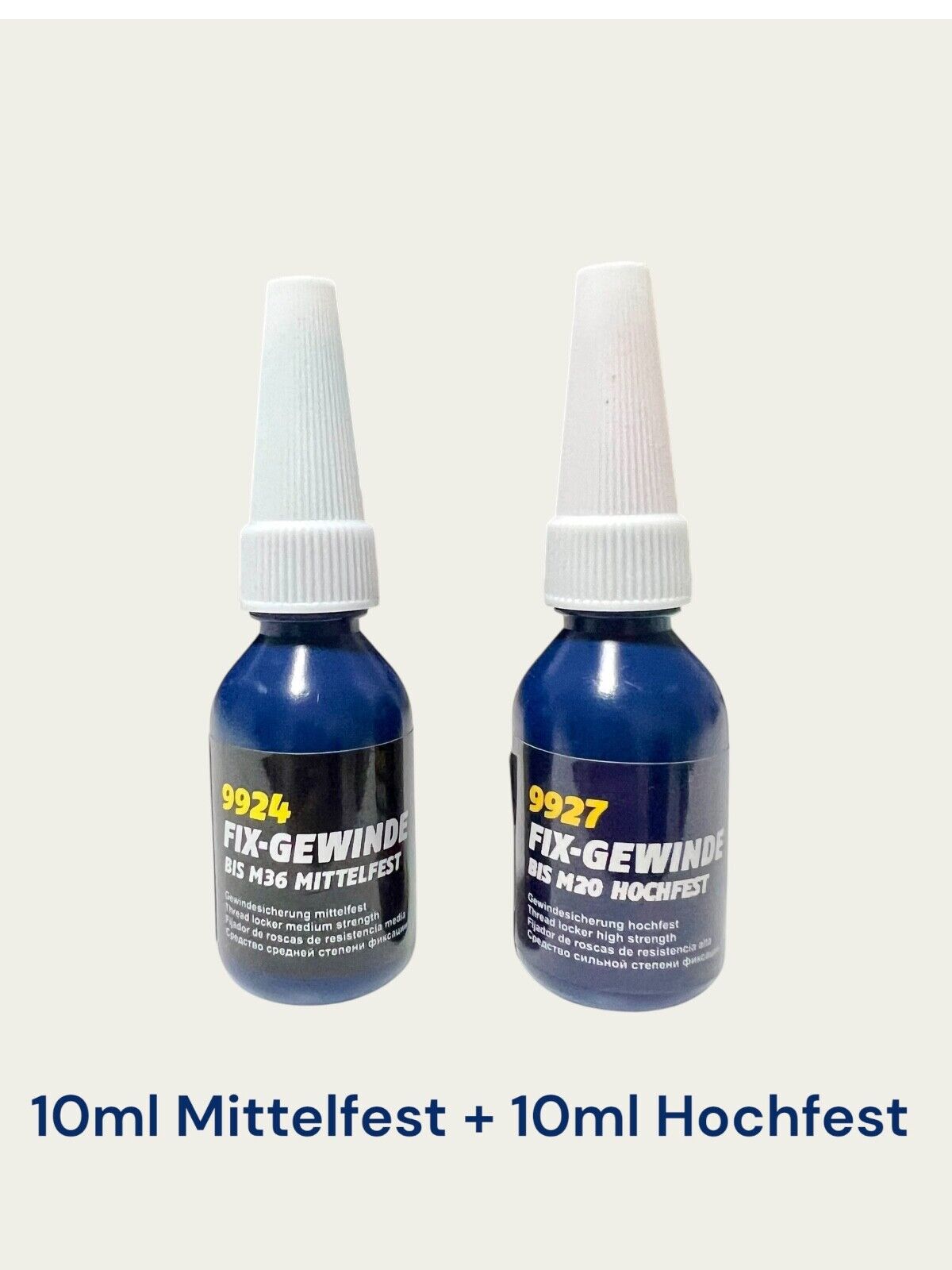 10-50 ml MANNOL Schraubensicherung Fix-Gewinde Mittelfest Hochfest 9925 9926