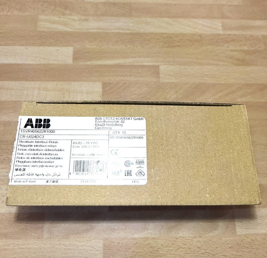 8x ABB CR-U024DC Interface Relais 1SVR405622R1000