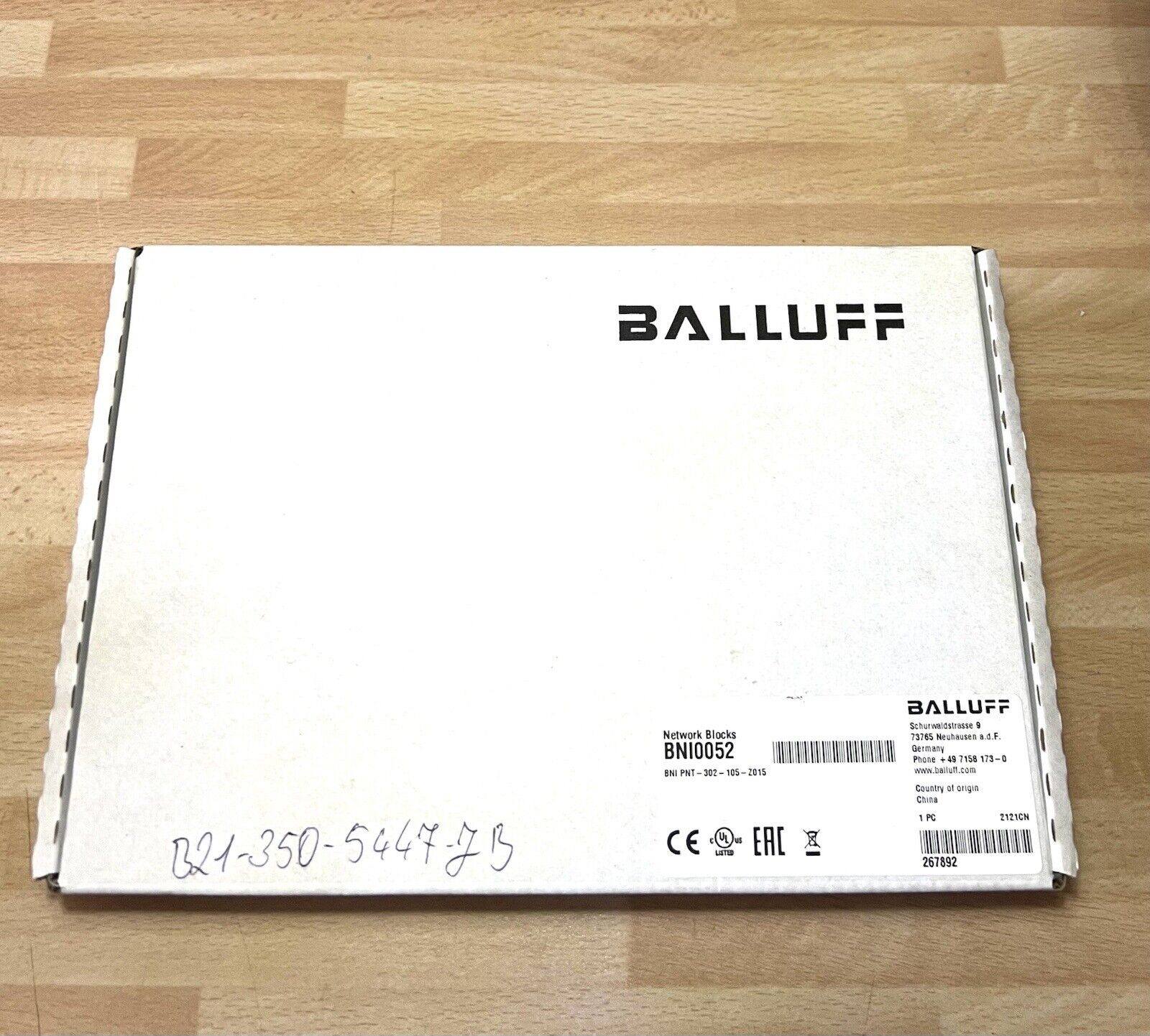 1x Balluff BNI0052 Netzwerk-Modul BNI PNT-302-105-Z015 SIE