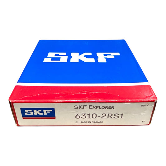 1x SKF Explorer 6310 2RS1 Rillenkugellager 50x110x27 mm 6310 2RSR 2RS Kugellager