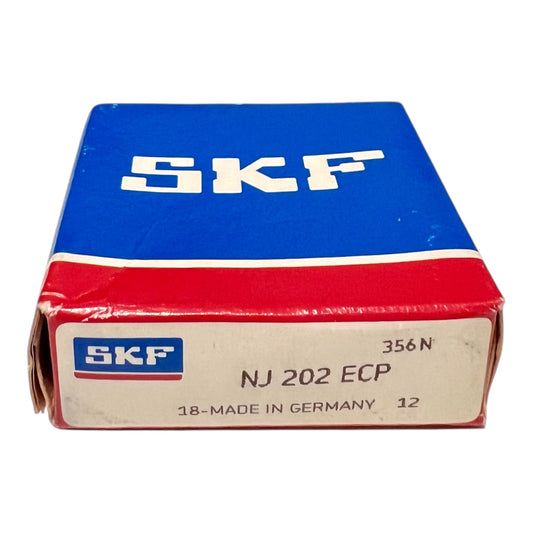 1x SKF NJ 202 ECP = E-TVP2 Zylinderrollenlager 15x35x11 mm Kugellager